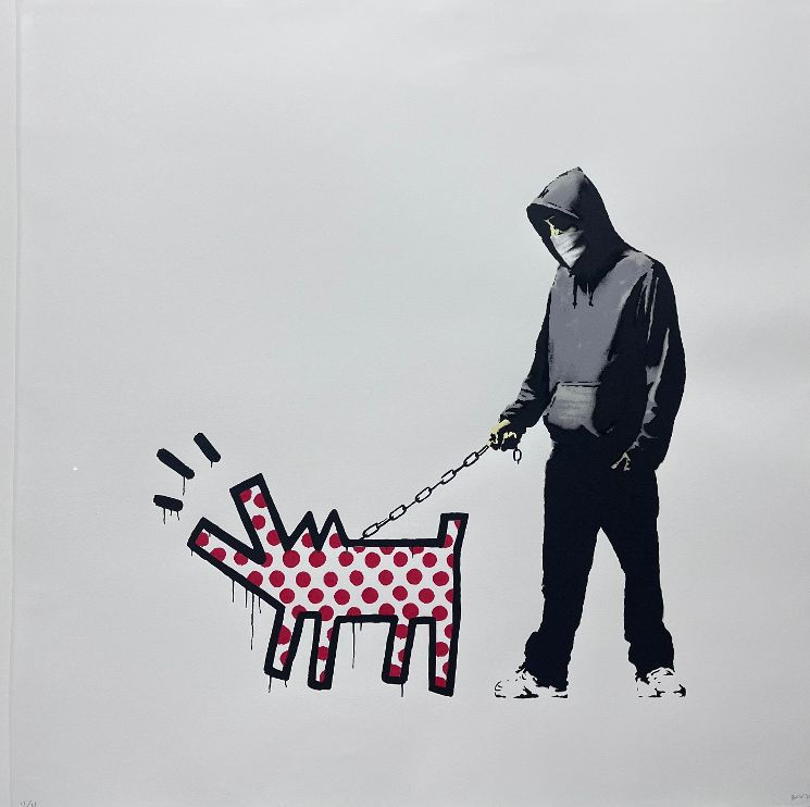 Banksy 'Choose Your Weapon'