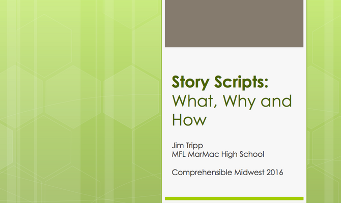 Story Scripts: What, Why, How