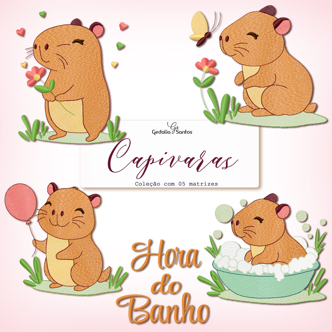 Capivaras Jardim