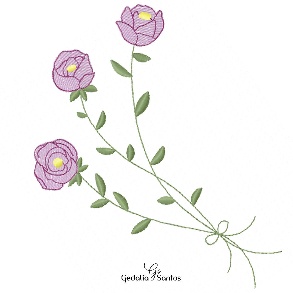 Miniatura: Flores Laços