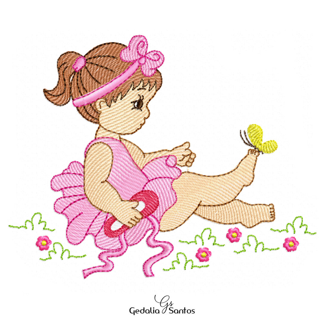 Menina Borboleta