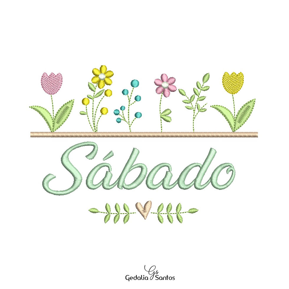 Miniatura: Semaninha Jardim Encantado