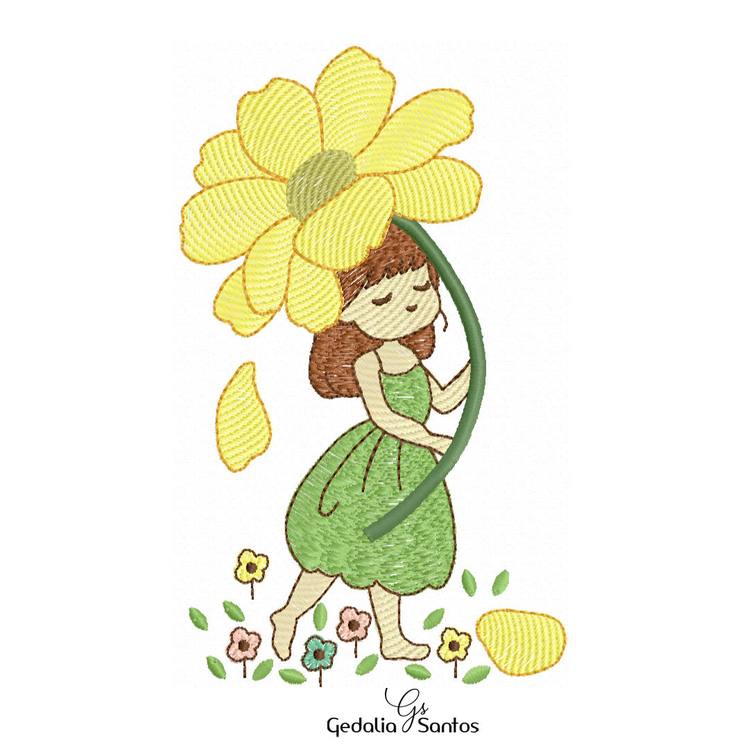Menina Flor
