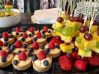 Catering Buffet süss