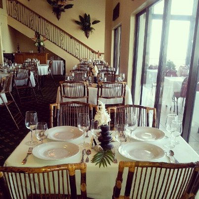 The main dining room