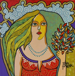 122-Tunç Tanışık 25x25 cm