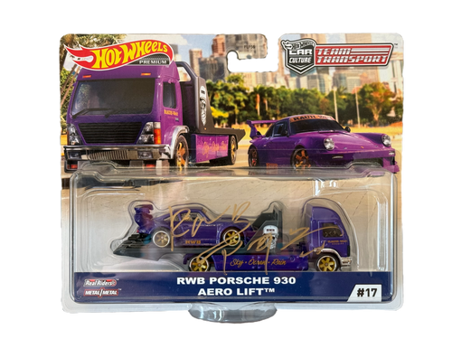 ミニカー RWB Porsche 930 Aero Lift #17 Hot Wheels RWB Porsche 930 Aero Lift Team Transport #17 2020