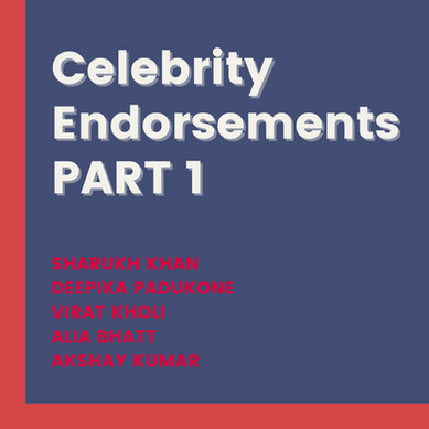 The Impact of Celebrity Endorsements in Part 1: Key Statistics and Insights