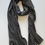 Thumbnail: Merino Travel Wrap & Scarf | Black & Grey Stripe | Midweight Rib