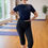 Thumbnail: Yoga Pant – Merino | Black | Mid-weight Jersey