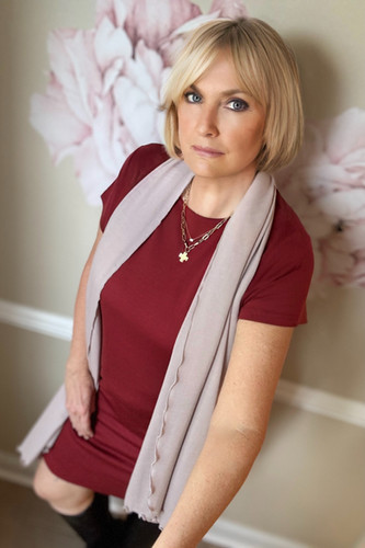 Simone Shift Dress | Carmine | Midweight Jersey | MadAboutMerino