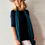 Thumbnail: Merino Travel Wrap & Scarf | Teal Marl | Midweight Rib