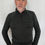Thumbnail: Hayden - Zip Neck Men's Top | Olive Stripe | Midweight Rib