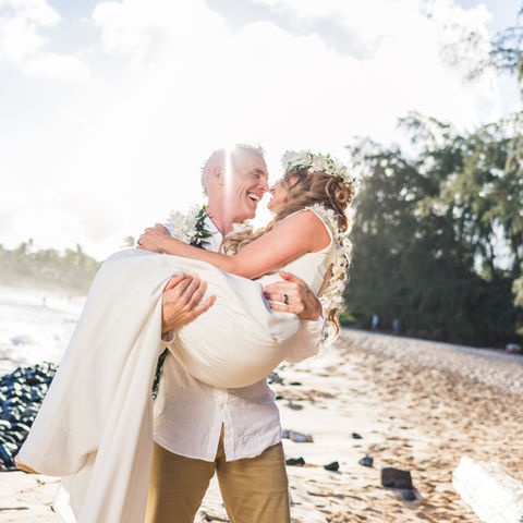 Kauai Island Weddings - Sunset & Twilight Wedding Photography Kauai 15