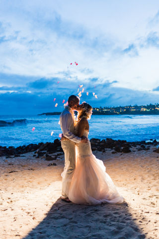 Kauai Island Weddings - Sunset & Twilight Wedding Photography Kauai 5