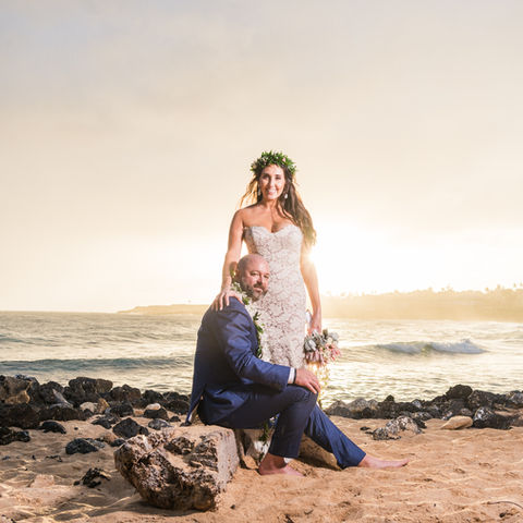 Kauai Island Weddings - Sunset & Twilight Wedding Photography Kauai 8