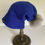 Thumbnail: Pom Beanie - Cobalt Blue/Light Grey Pom