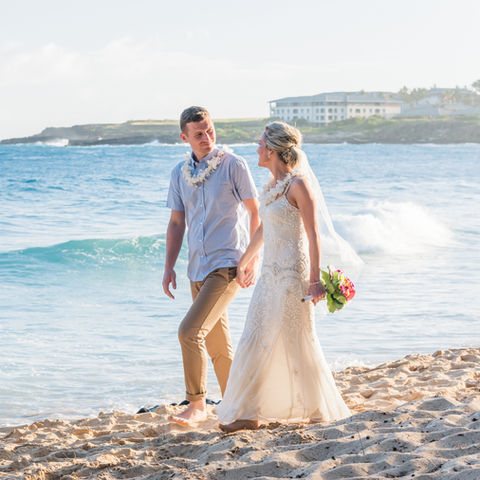 Kauai Island Weddings - Shipwrecks Beach Kauai Wedding Extravaganza 14