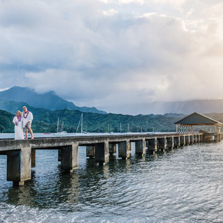 Kauai Island Weddings - Hanalei Bay wedding 1