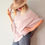 Thumbnail: Merino Wool Poncho | Oatmeal | Midweight Rib