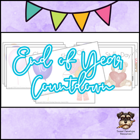 Teacher Goodie: End of Year Countdown