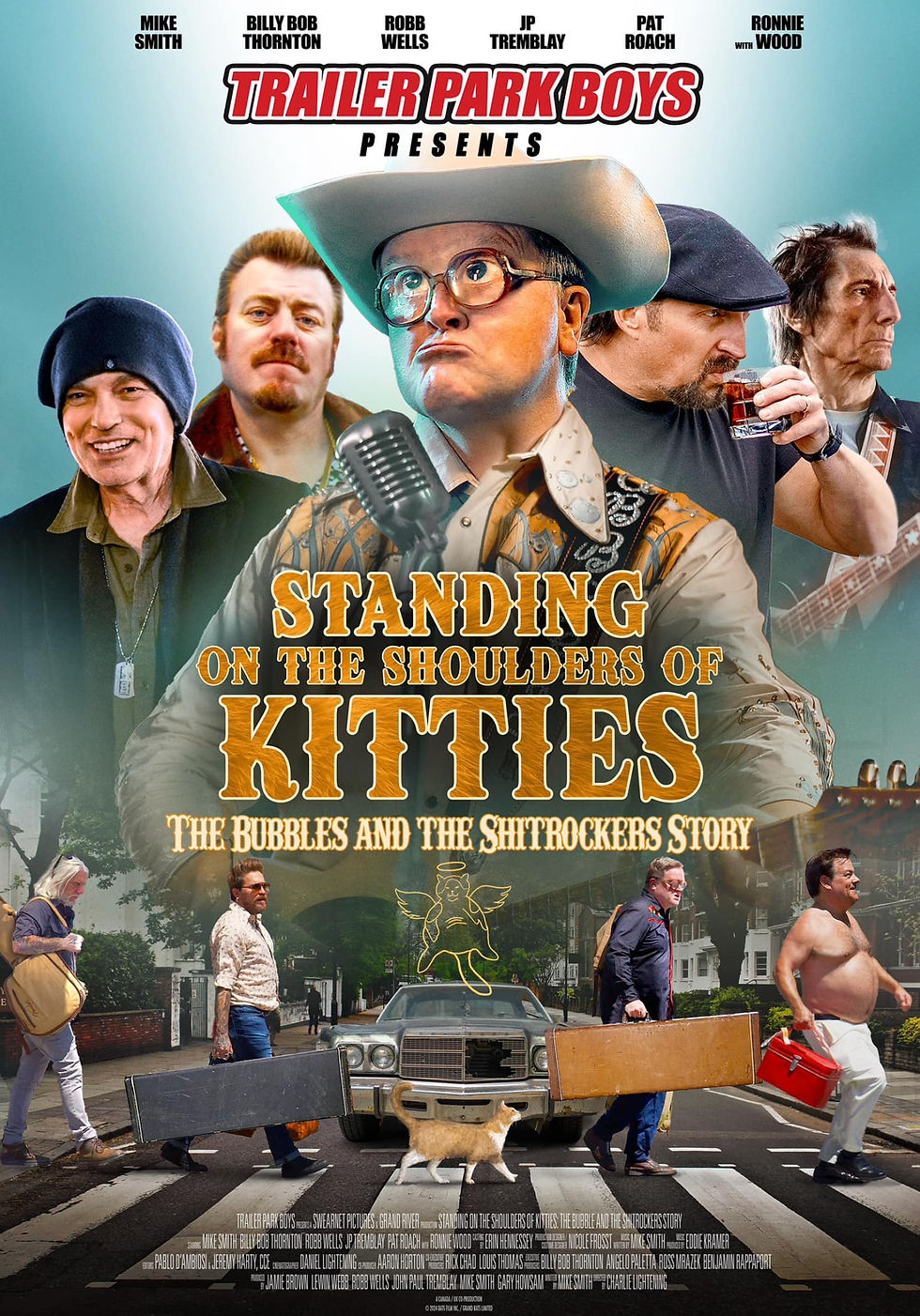 Film Poster - Standing on the Shoulders of Kitties