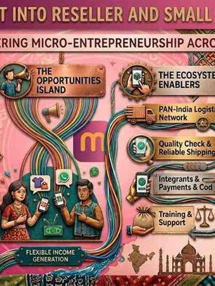 Meesho's Insight into the Reseller and Small Seller Economy: Democratising Internet Commerce for Bharat