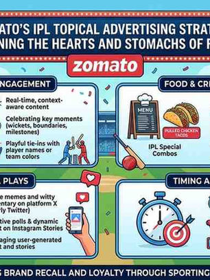 Zomato's IPL Topical Advertising Strategy
