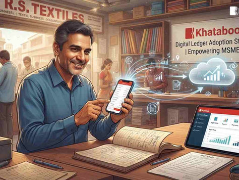 Khatabook’s Digital Ledger Adoption Strategy for Small Businesses