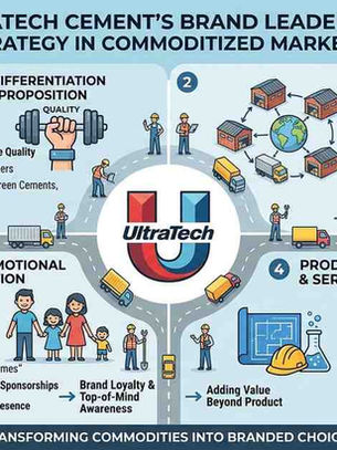 UltraTech Cement's Brand Leadership Strategy in Commoditized Markets