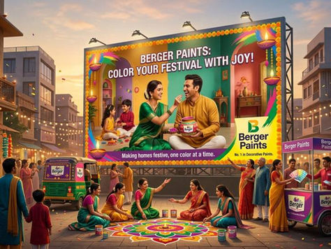 Berger Paints and the Festival Season: Building Cultural Equity Through "Berger Priyo Pujo"