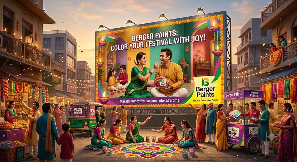 Berger Paints and the Festival Season: Building Cultural Equity Through "Berger Priyo Pujo"