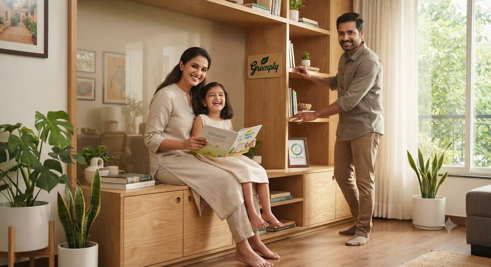 Greenply's Zero Emission Plywood Awareness Campaign