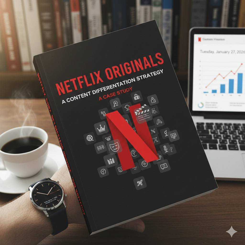 Netflix Collection Netflix Originals as a Content Differentiation Strategy