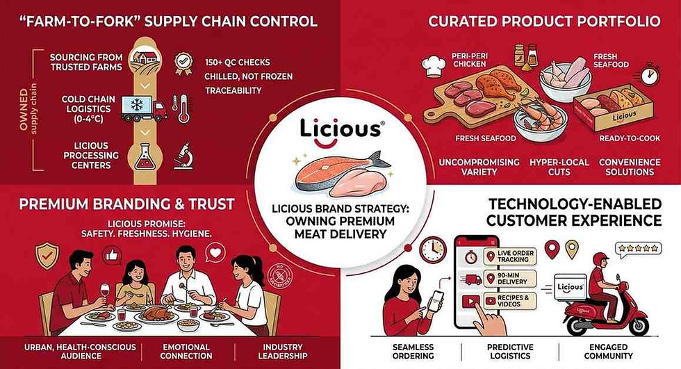Licious: Building a Premium Brand in India's Unorganized Meat Market