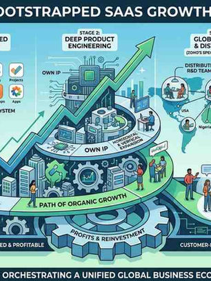 Zoho's Bootstrapped SaaS Growth Strategy