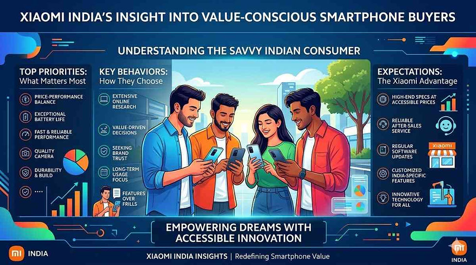 Xiaomi India’s Insight into Value-Conscious Smartphone Buyers