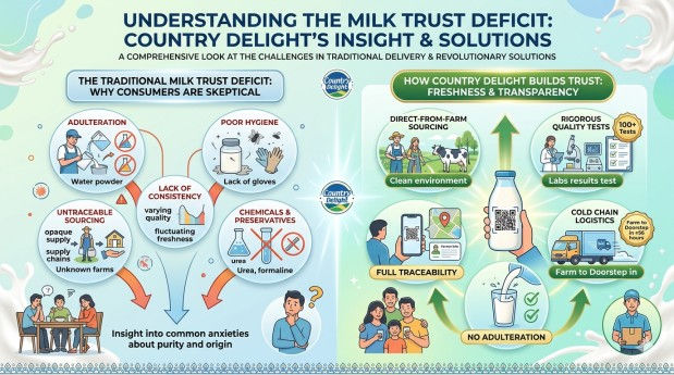 Country Delight’s Insight into Trust Deficit in Milk Delivery