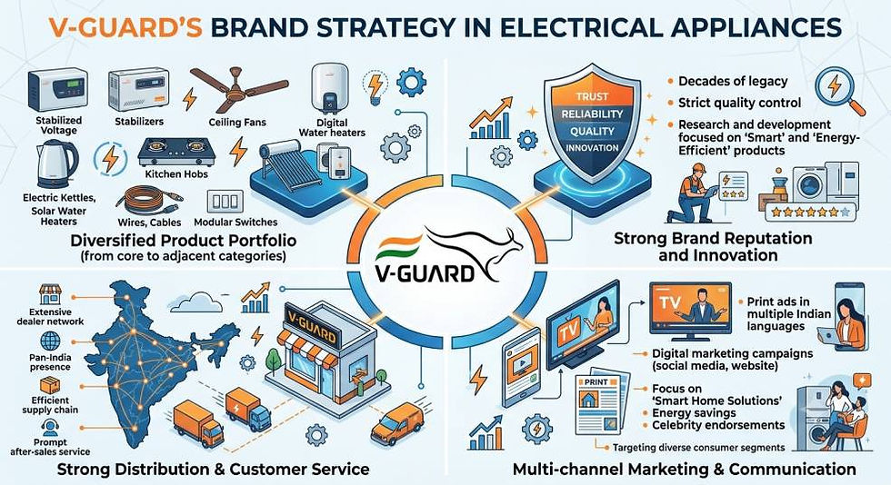 V-Guard's Brand Strategy in Electrical Appliances: From a Regional Stabilizer Brand to a Pan-India Consumer Electricals Company