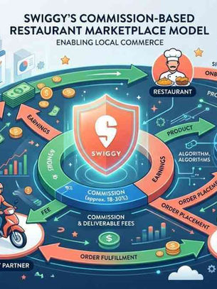 Swiggy’s Commission-Based Restaurant Marketplace Model