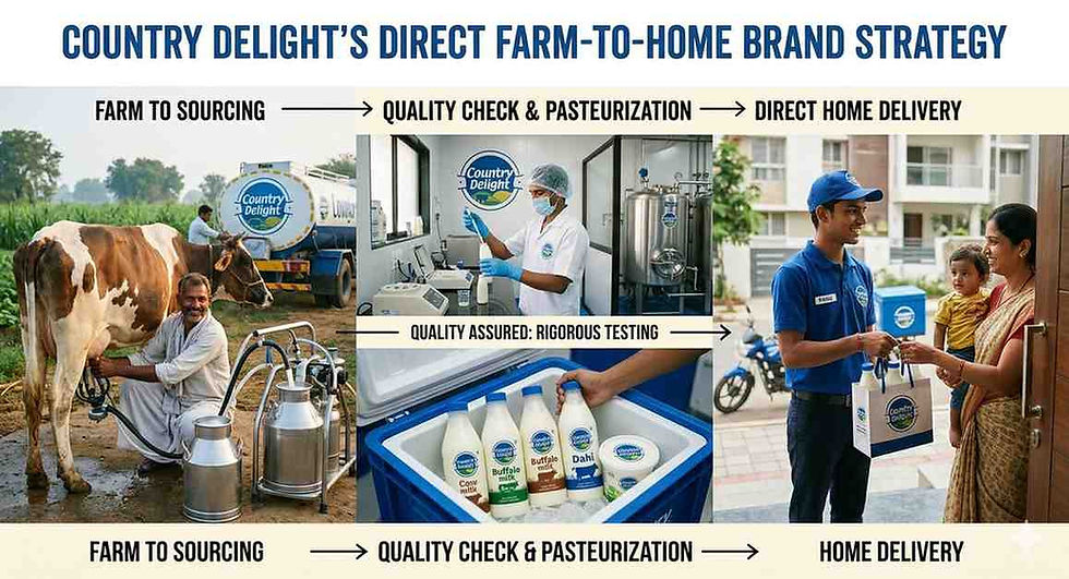 Country Delight: Engineering Trust as a Brand Strategy in India's Dairy Market
