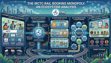 IRCTC’s Monopoly Business Model in Rail Booking