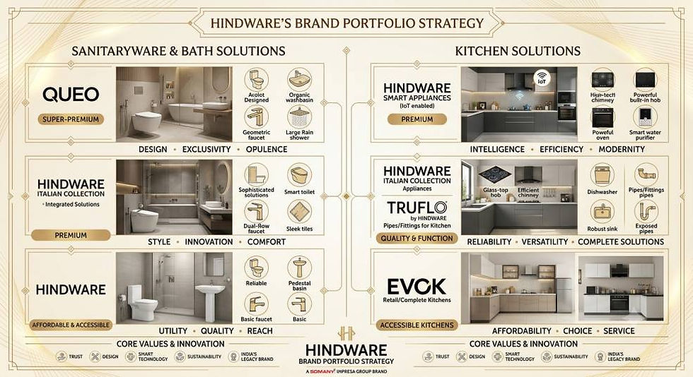 Hindware's Brand Portfolio Strategy Across Sanitaryware and Kitchen Solutions