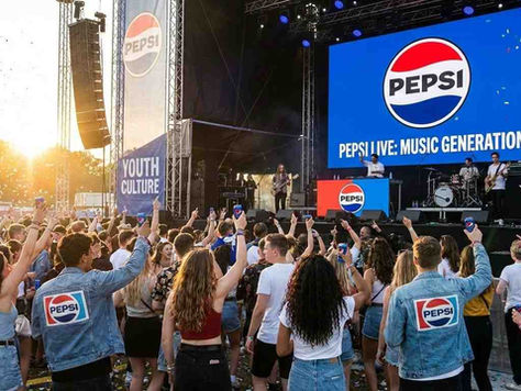 Pepsi's Association with Youth and Music Culture