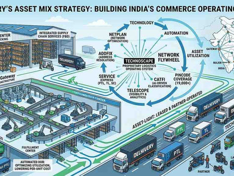 Delhivery’s Asset Mix Strategy in Logistics