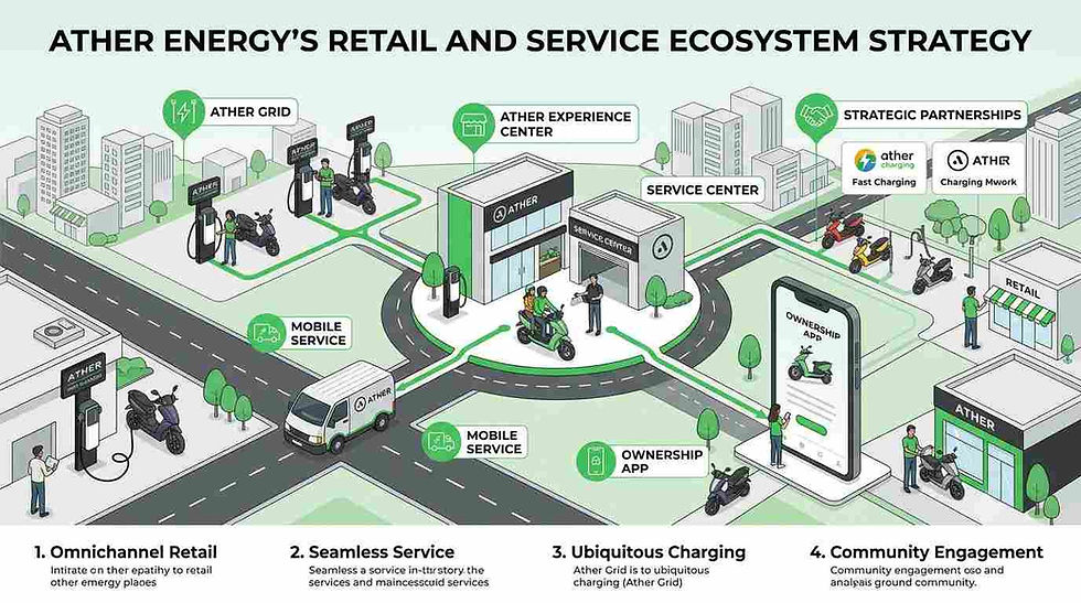 Ather Energy’s Retail and Service Ecosystem Strategy