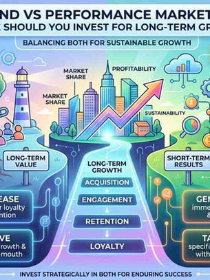 Brand vs Performance Marketing: Where Should Companies Invest for Long-Term Growth