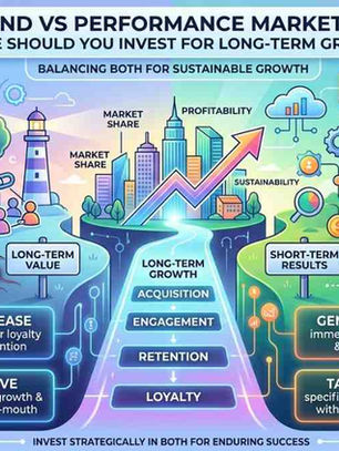 Brand vs Performance Marketing: Where Should Companies Invest for Long-Term Growth