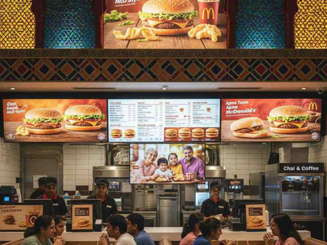 McDonald's India Communication Strategy Around Local Taste