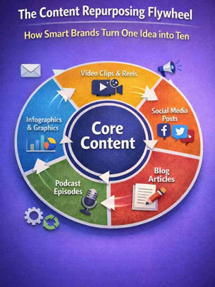 The Content Repurposing Flywheel: How Smart Brands Turn One Idea into Ten